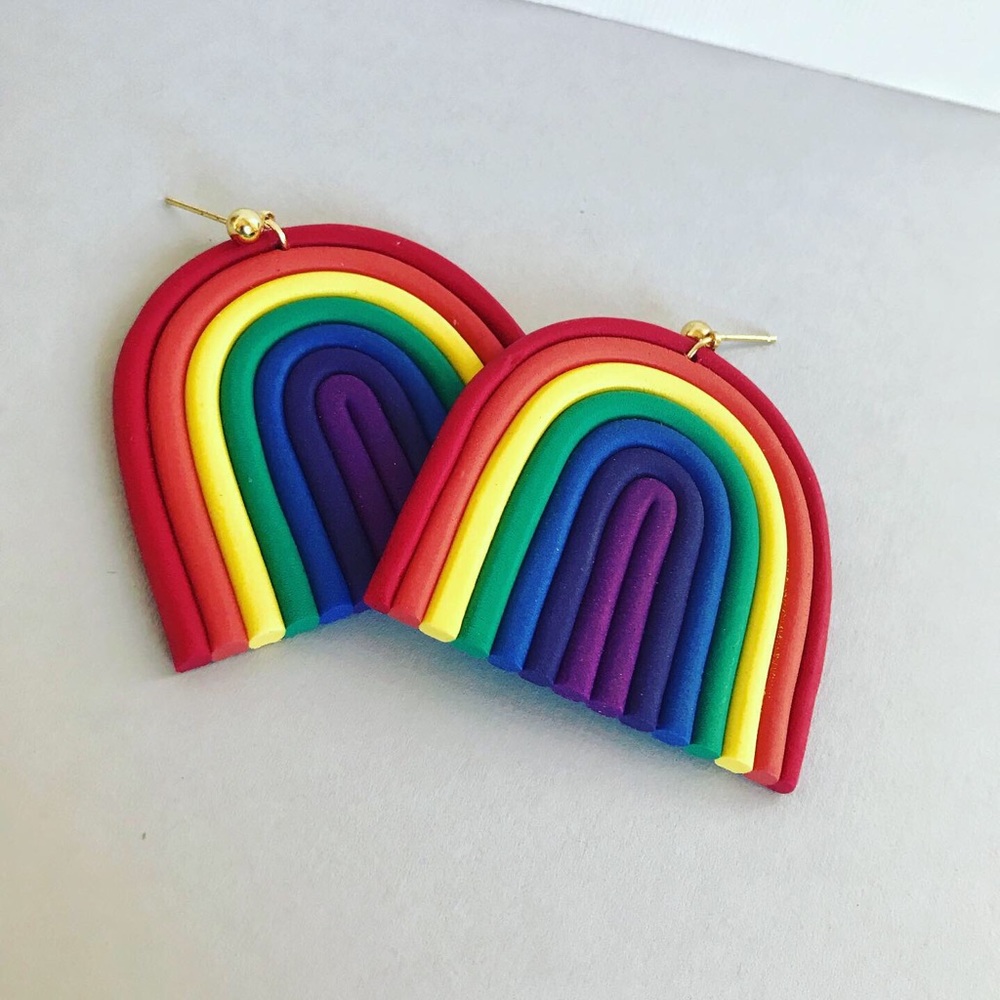 Handcrafted Polymer Clay Earrings